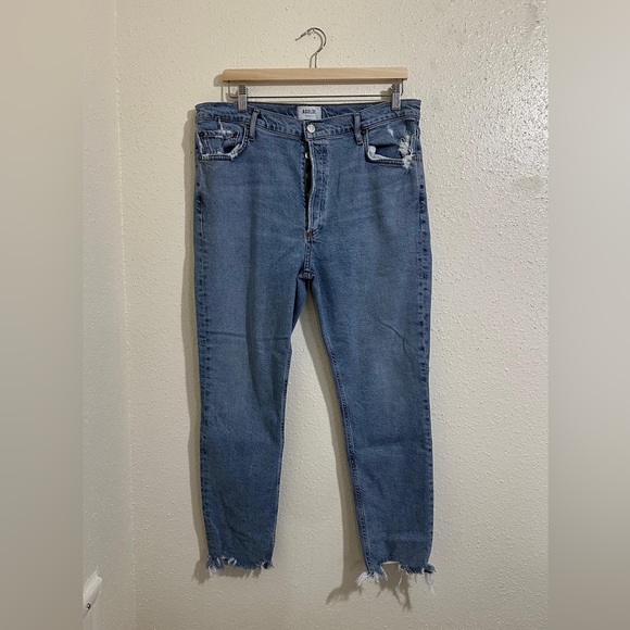 Agolde Nico High Rise Slim in Rooted Size 33 - Picture 1 of 11